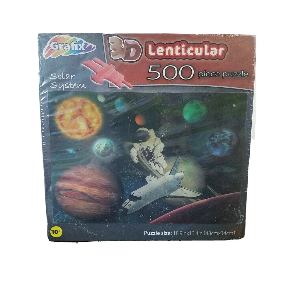 500 piece puzzle Grafix 3D Solar System 18.9